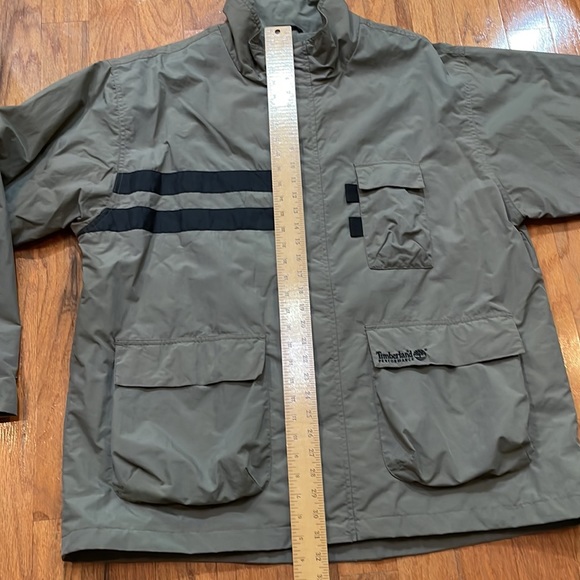 Timberland Performance Size XL Green Nylon Interior Pocket 3 Front Pocke… - Picture 9 of 16